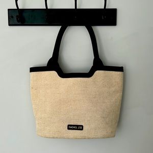 Rachel Zoe, beige and Black Handbag. Like New.